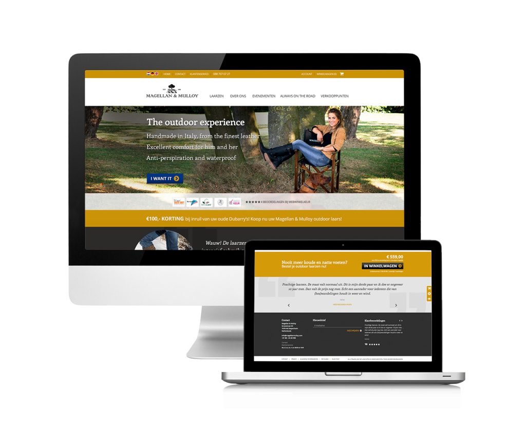 Webshop Magellan & Mulloy